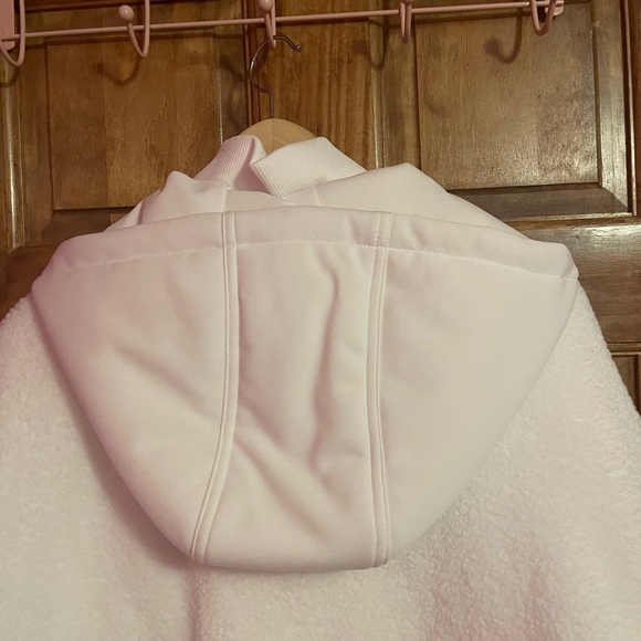 Size Large - Adidas x IVY PARK Ivy Park 1/2 Zip Quilted Sherpa Jacket 🤍❄️ - Picture 6 of 16